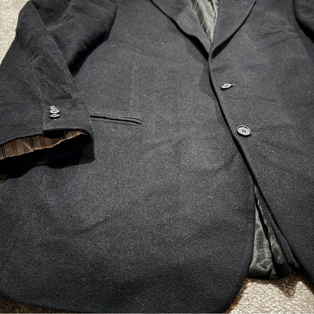 Andrew Fezza 100% camel hair sport coat / blazer size 46L amazing piece‎